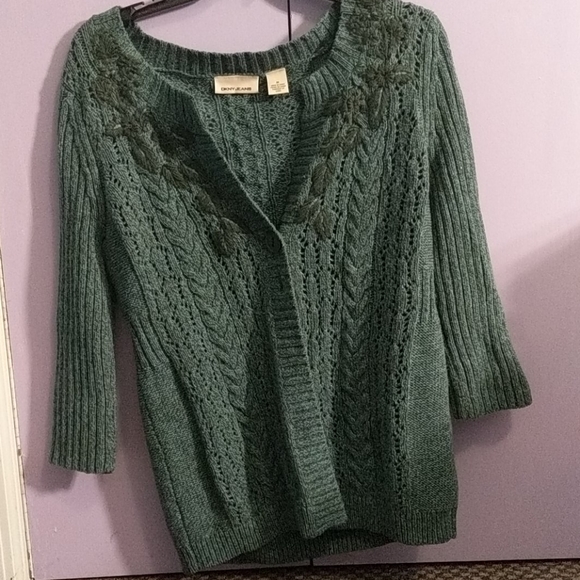 DKNY cardigan 💚 - Picture 3 of 8